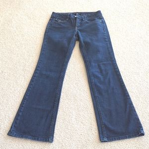 Banana Republic Boot cut dark wash jeans
